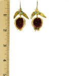 Good Fortune Pomegranate Earrings - Image 2