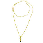 Pronged Onyx Censer Necklace - Image 2