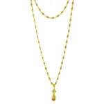 Pronged Coral Censer Necklace - Image 3