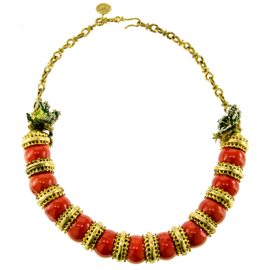 Coral Agal Necklace