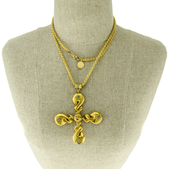Mercy Cross Necklace - Gypsy Handmade